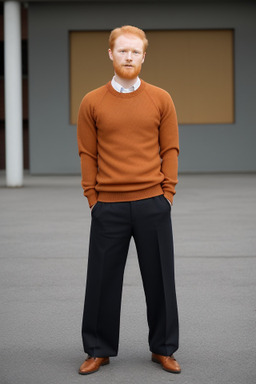 Guatemalan adult male with  ginger hair