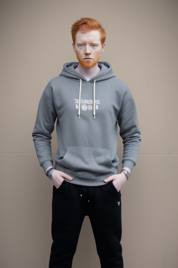 American adult non-binary with  ginger hair