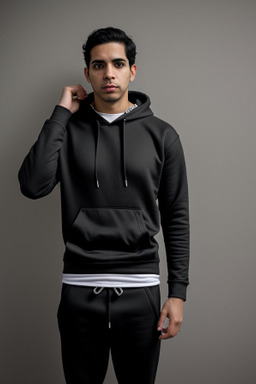 Puerto rican adult male with  black hair