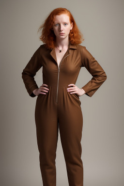 Swiss adult non-binary with  ginger hair