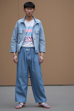 Mongolian adult boy 