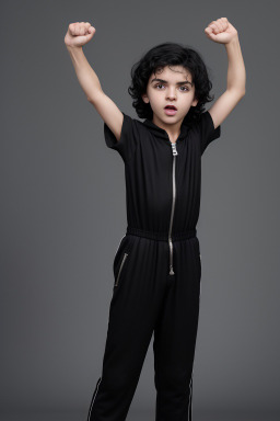 Greek child boy with  black hair