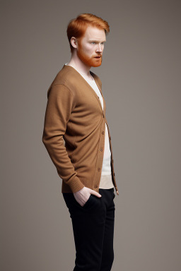 Canadian adult male with  ginger hair