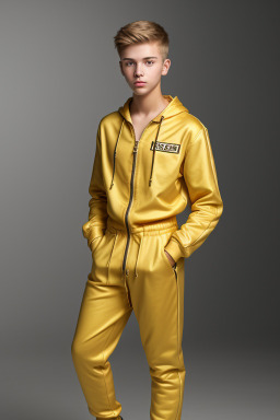 AI-generated teenage human image.