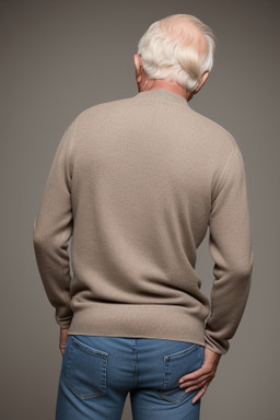 Dutch elderly male with  blonde hair