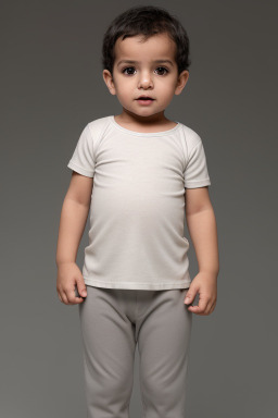 Tunisian infant boy with  gray hair
