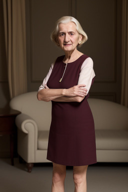 Syrian elderly female with  blonde hair