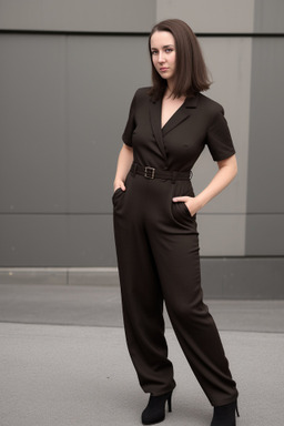 Croatian adult non-binary with  brown hair