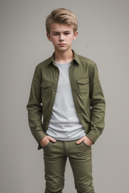 Norwegian teenager boy 