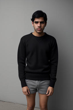 Venezuelan adult male with  black hair