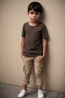 Costa rican child boy 